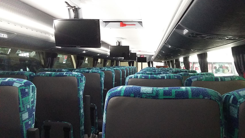 Bus 340 - Interior
