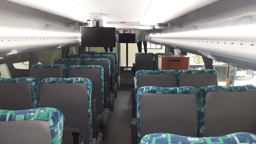 Bus 340 - Interior