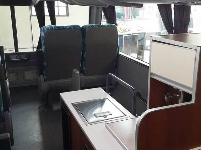 Bus 340 - Interior