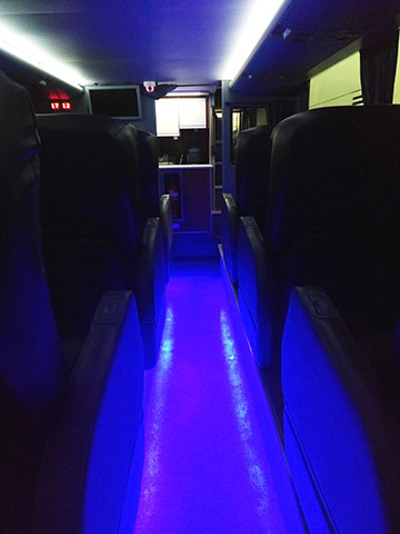 Bus 350 - Interior
